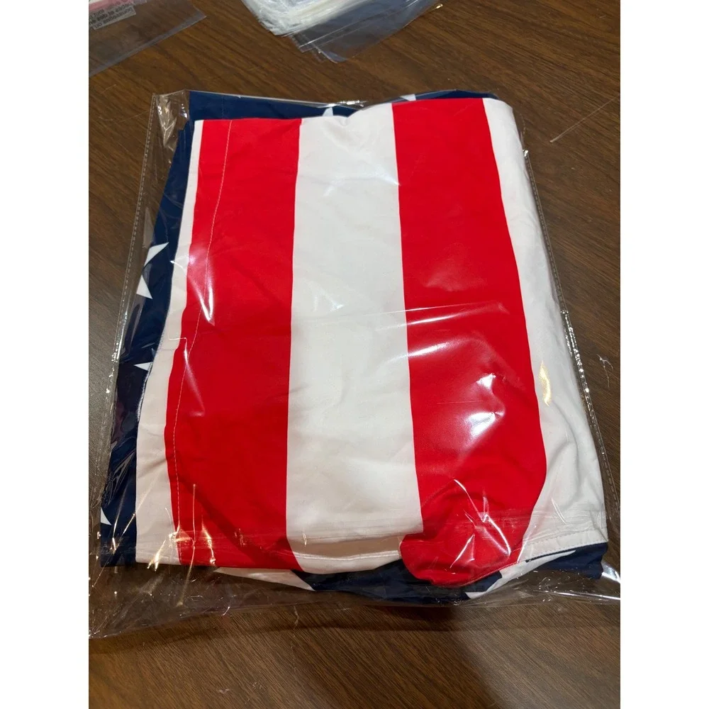 St Johns Bay Mens American Flag Swim Shorts Stars Stripes Red White Blue  NEW - Picture 11 of 11